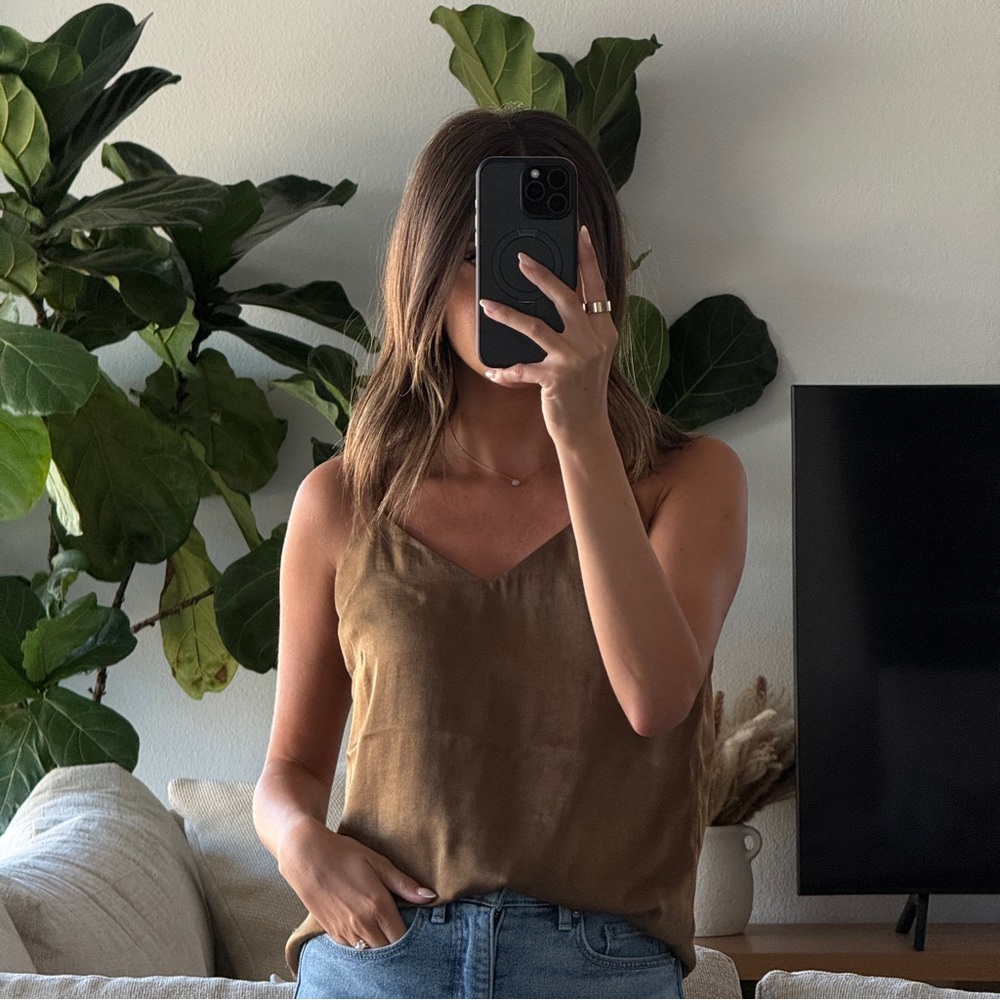 Prologue Dark Brown Camisole Top